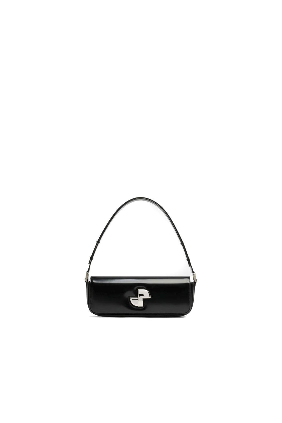 Le Lock Baguette Bag - Black Hand