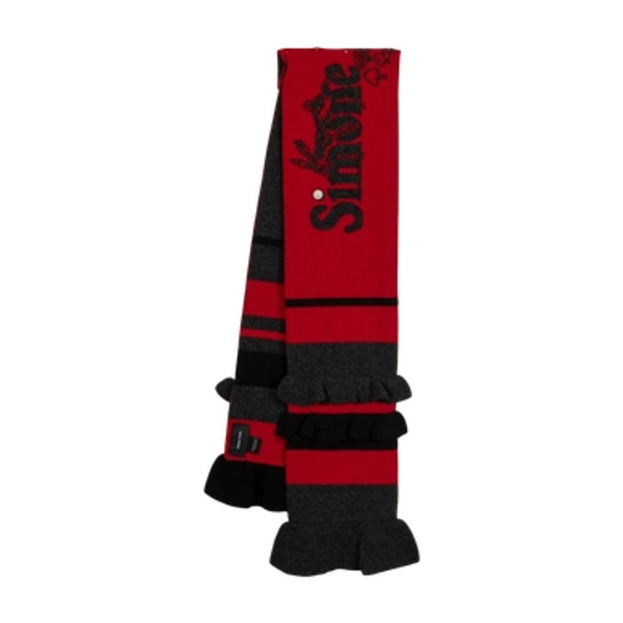 Simone Rocha Wool scarf in red