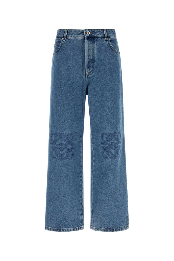 Denim Jeans Blue Exterior: Cotton