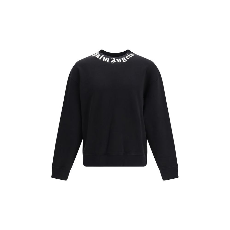 Black Cotton Sweatshirt Clothing