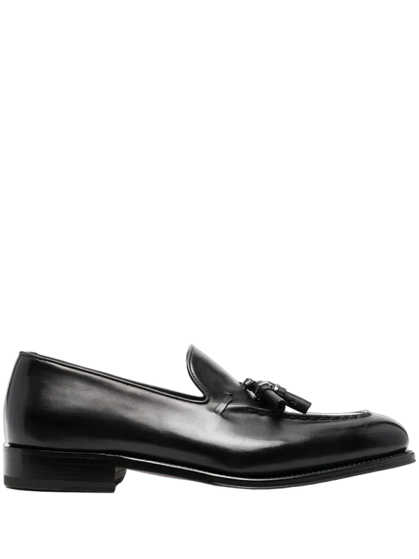 Ferragamo Leather loafer in black