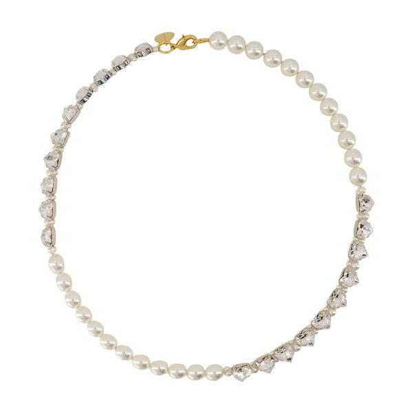 Simone Rocha Synthetic pearls necklace in white