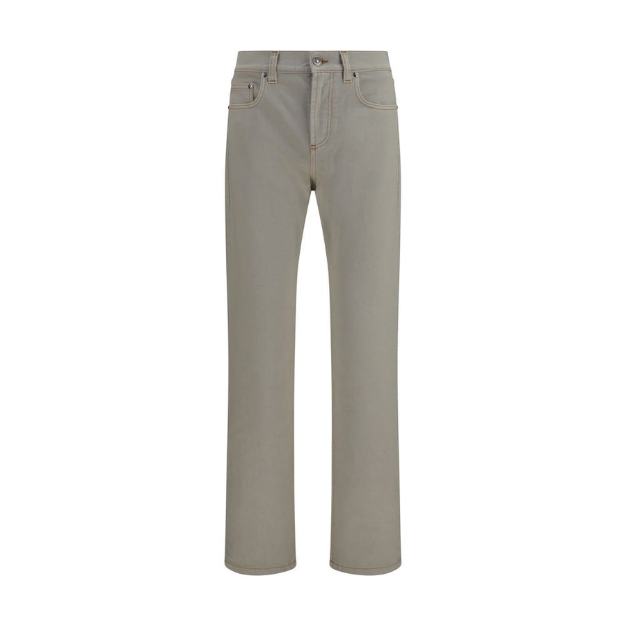 Versace 99% Cotton jeans in beige