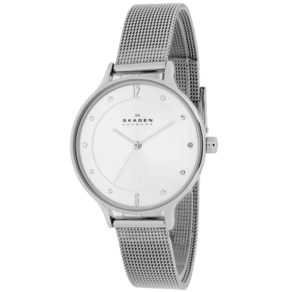 Skagen Stainless steel case watch in silver