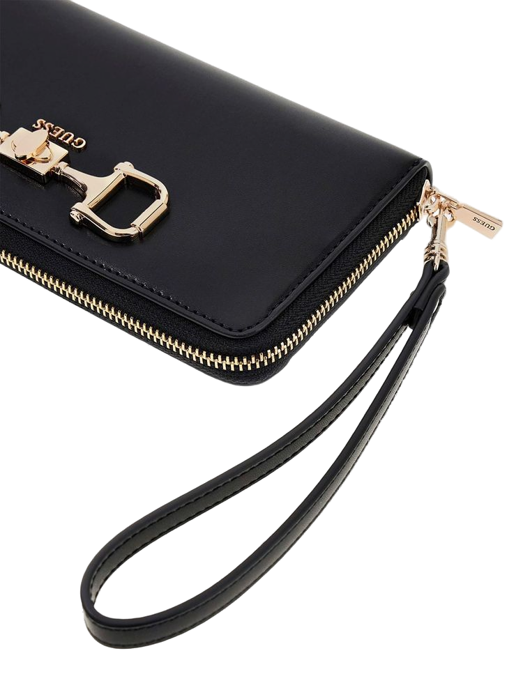 Guess 100% Polyurethane wallet in black