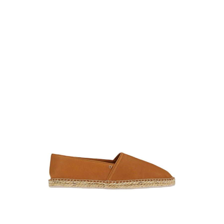 Ferragamo Suede upper loafer in brown