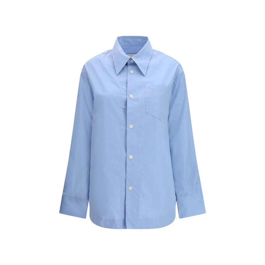AMI Paris 100% Cotton shirt in blue