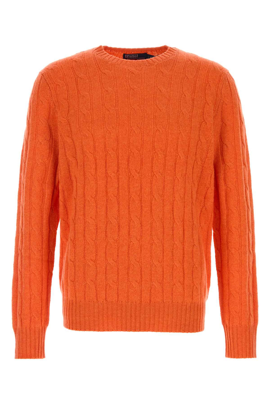 Orange Cashmere Sweater Jaffaorangeheather Exterior: Maglieria