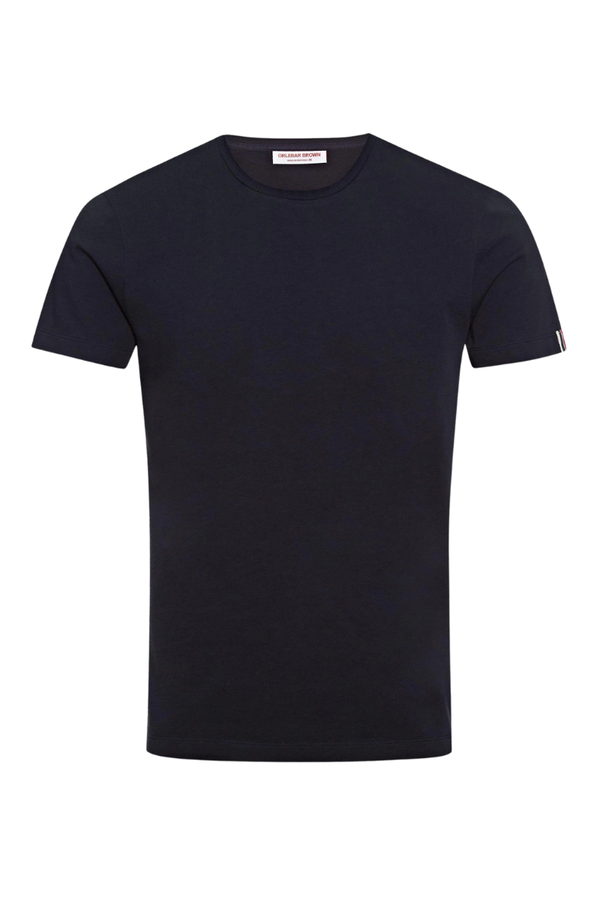 Orlebar Brown 100% cotton t-shirt in navy