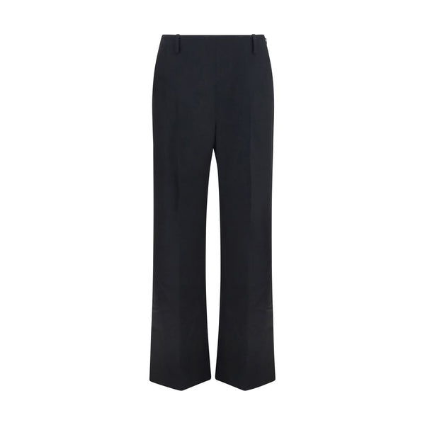 Khaite 59% Polyester trousers in black