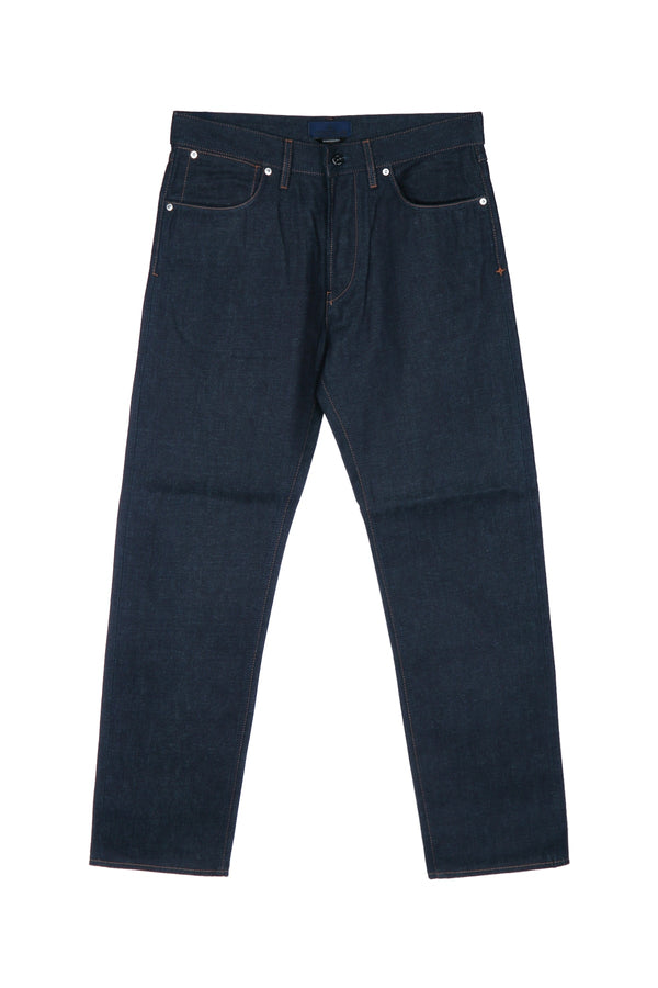 Trousers - Blue Raw Pantaloni