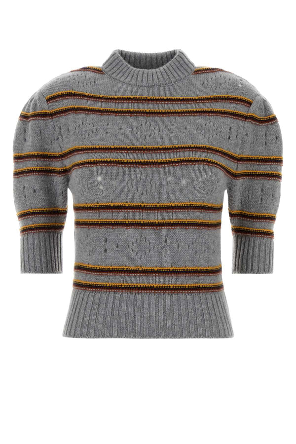 Marni Sweater 100% Cashmere sweater in gray