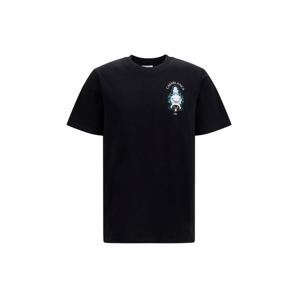 Casablanca 100% Cotton t-shirt in black