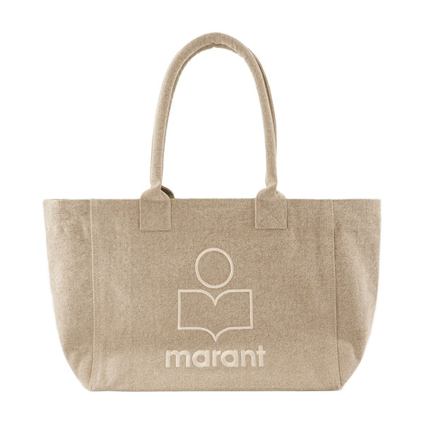 Isabel Marant cotton tote bag in beige