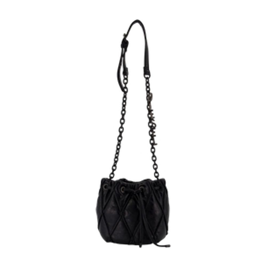 Charm-D Small Purse - Diesel Cotton Black Bags / Handbags-purses