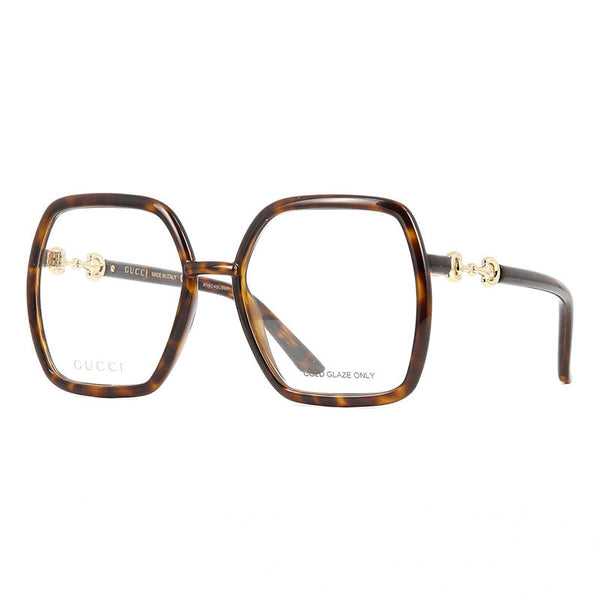 Gucci eyeglasses in brown