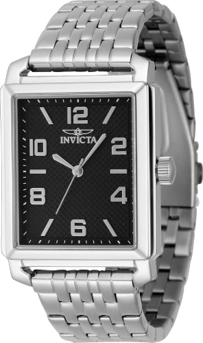 Invicta Stainless steel case and bracelet watch in silver