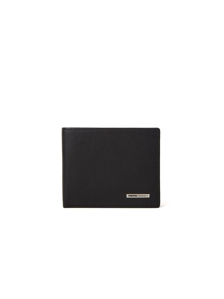 Momo Design 100% Polyurethane wallet in black
