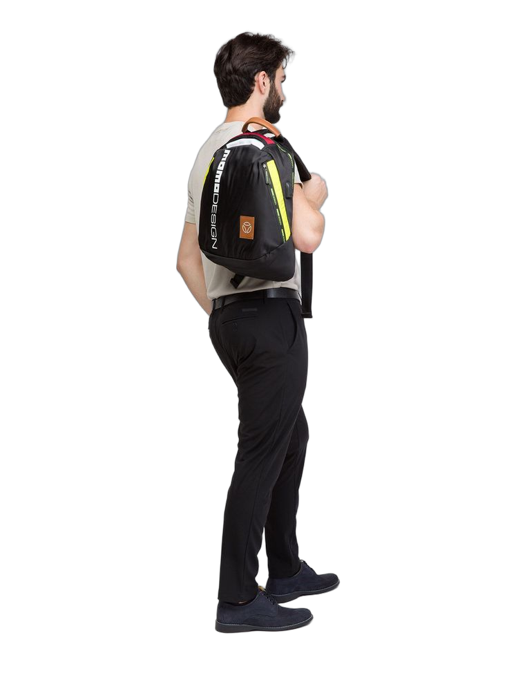 Momo Design 100% Genuine Leather backpack in black