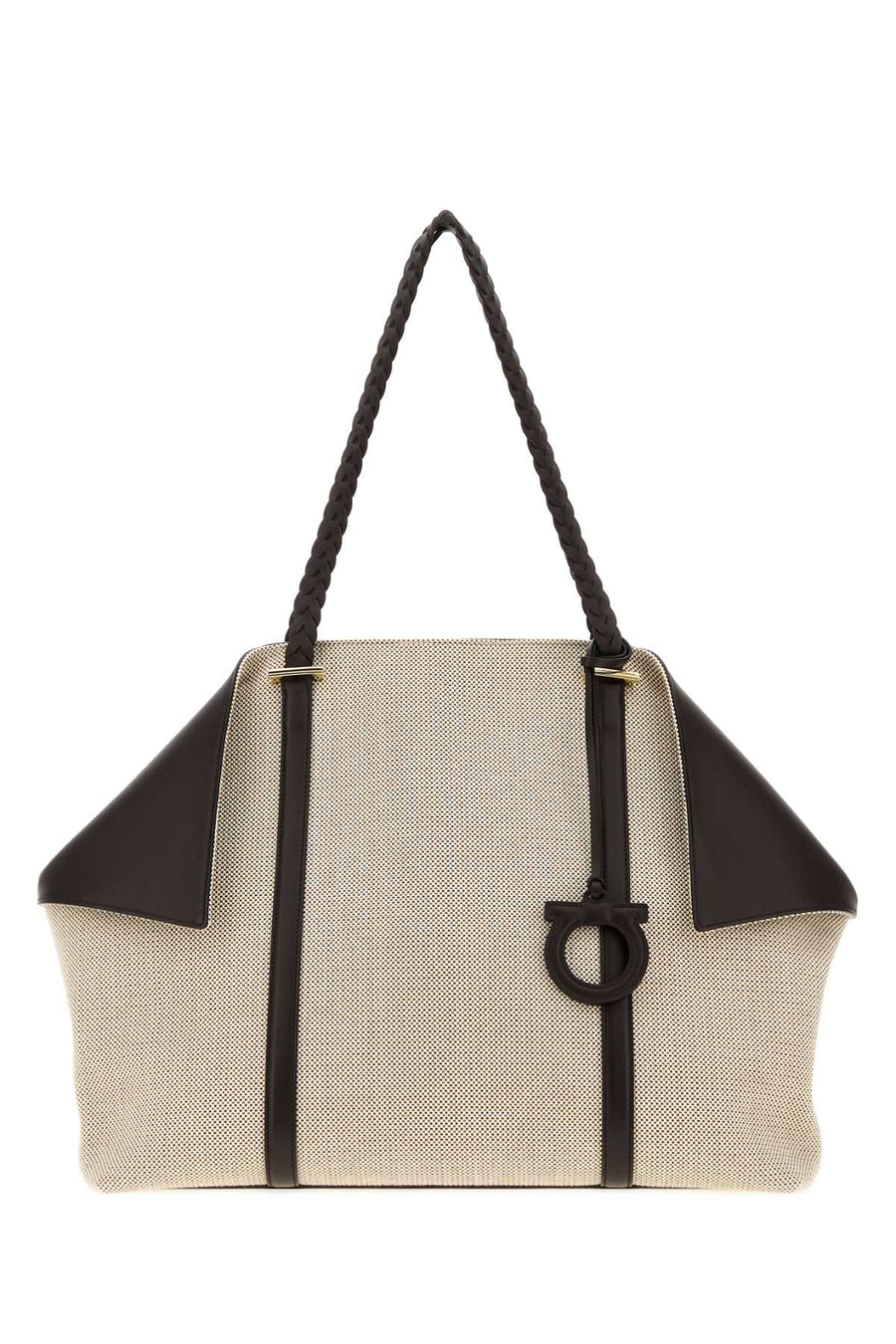 Ferragamo Exterior: 100% Fabric shoulder bag in multicolor