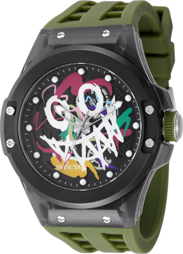 Invicta watch in black