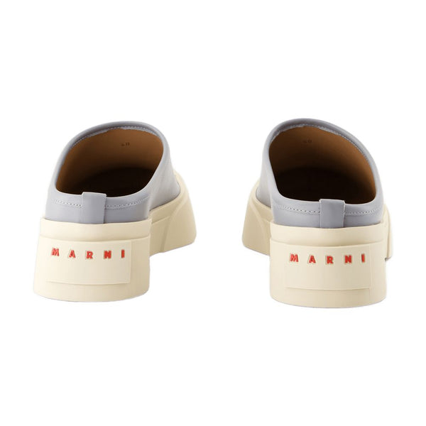 Marni Calfskin sneaker in white