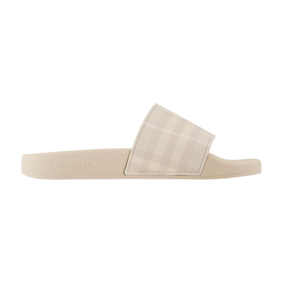 Burberry synthetic sandals in beige