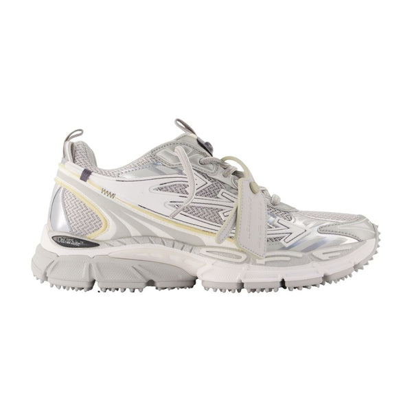 Off-White Synthetic sneaker in silver