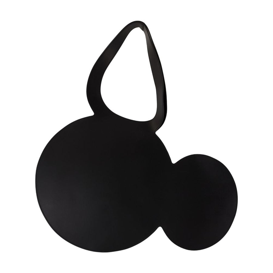 Coperni Calfskin shoulder bag in black