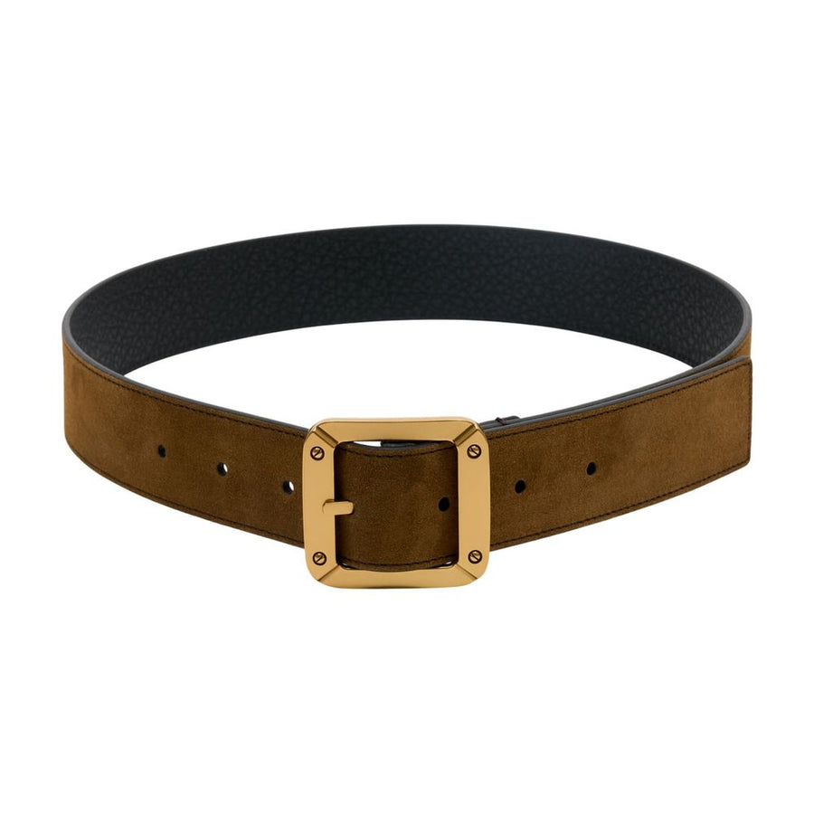 Acne Studios calfskin belt in brown