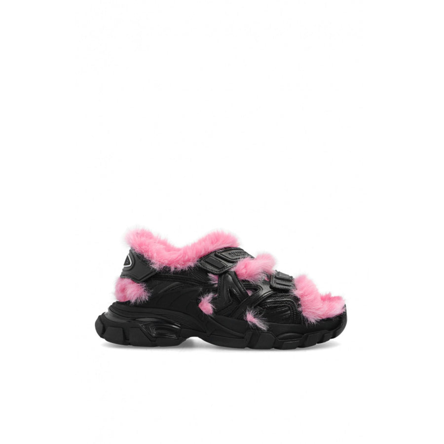 Balenciaga 70% polyurethane sandals in black