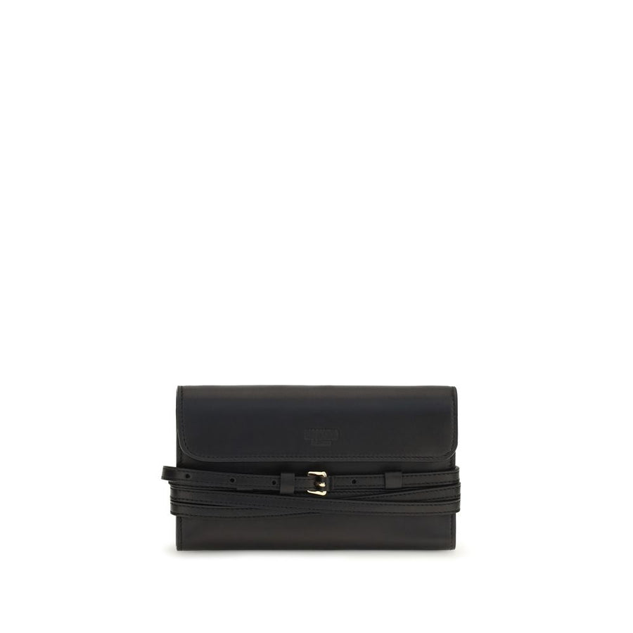 Moschino 70% Goatskin/Hircus Goatskin wallet in black