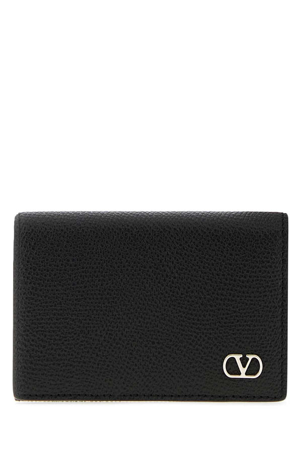Valentino Garavani 100% Leather wallet in black