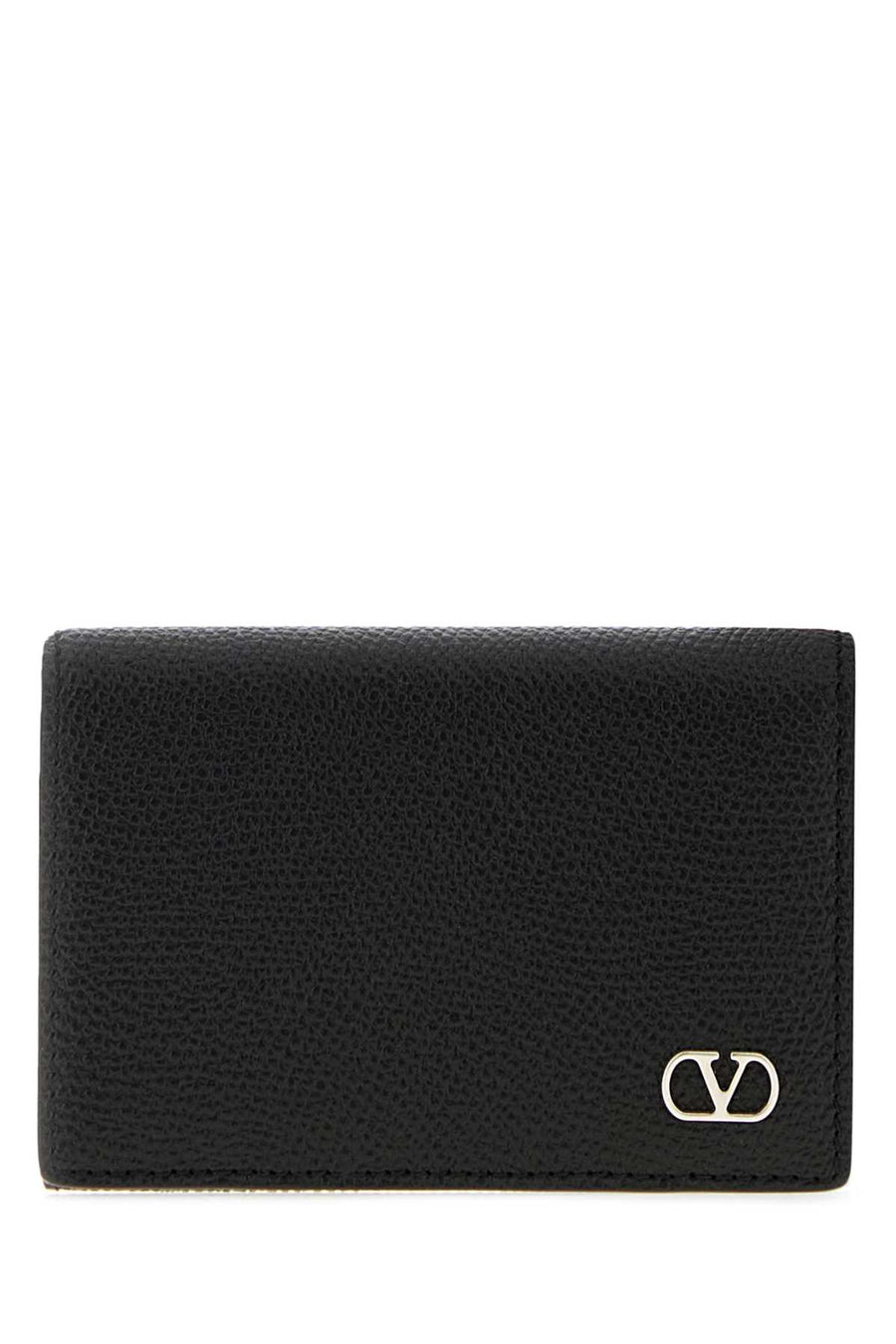 Valentino Garavani 100% Leather wallet in black