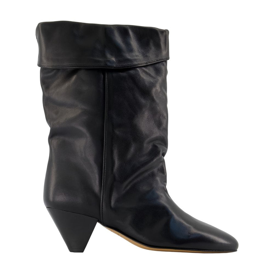 Isabel Marant calfskin boot in black