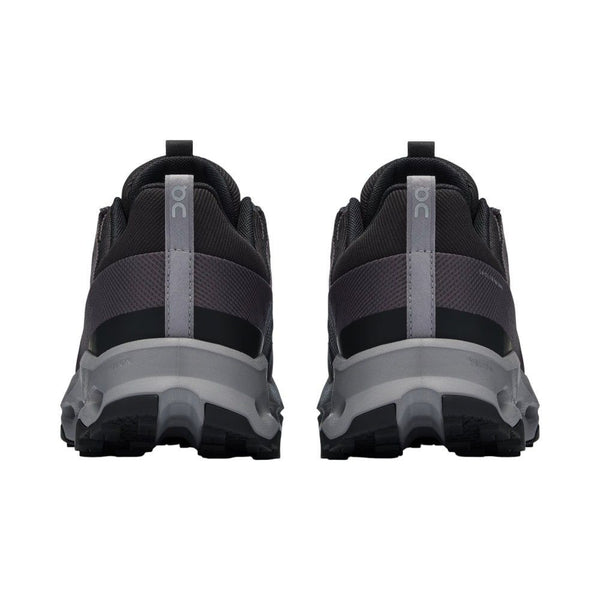 On Textile upper sneaker in black