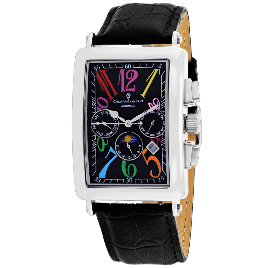 Christian Van Sant watch in black