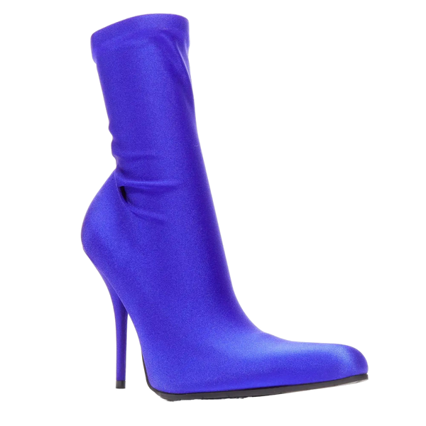 Balenciaga Lycra bootie in blue