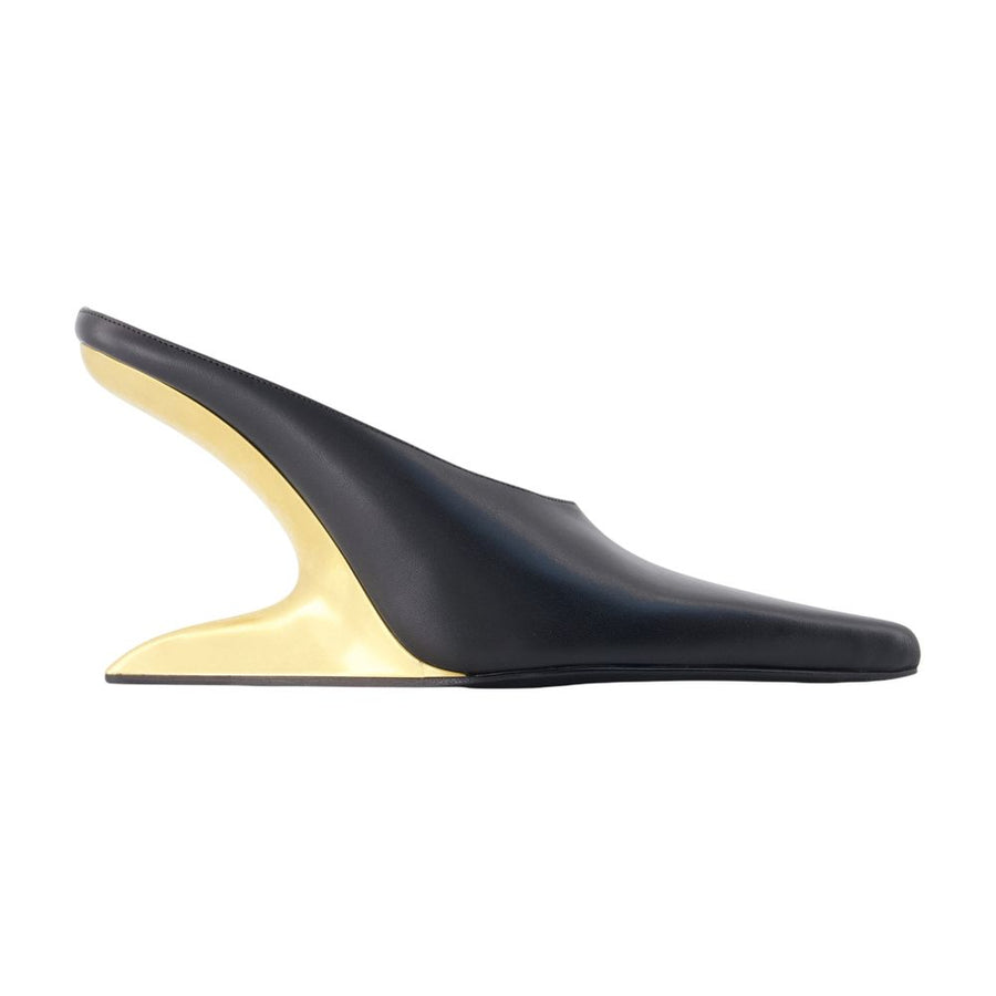 Alexander Wang calfskin flat in black