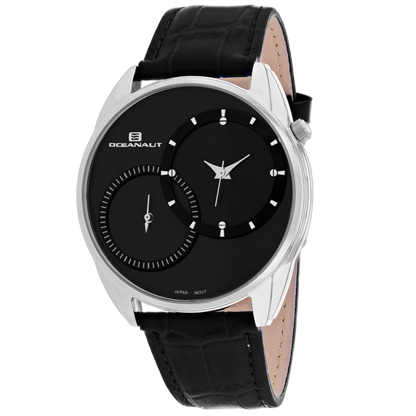 Oceanaut watch in black