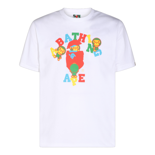 Bape 100% Cotton t-shirt in white