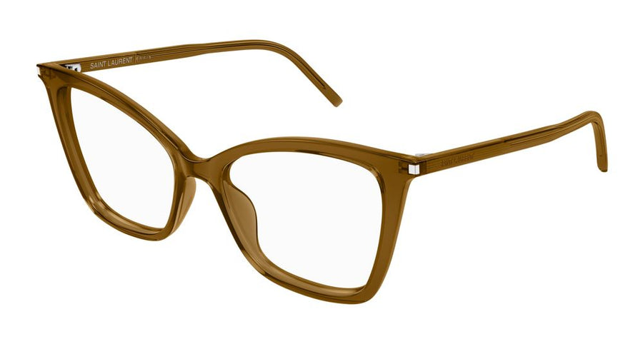 Saint Laurent SL Acetate eyeglasses in brown