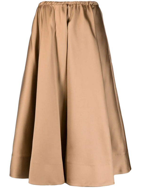 Valentino Satin skirt in beige