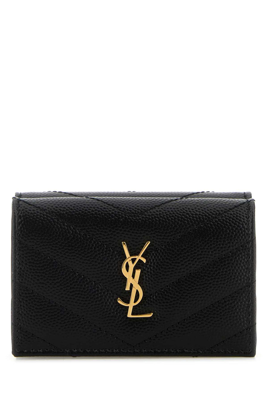 Black Leather Wallet 1000 Portafogli