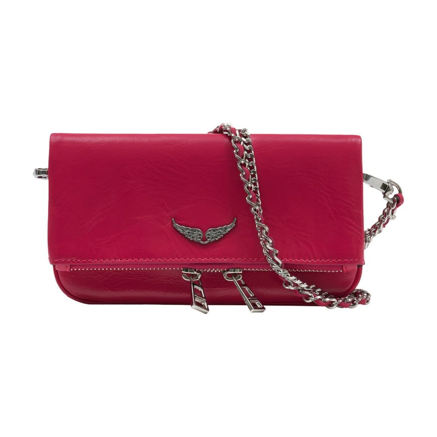 Zadig & Voltaire Calfskin crossbody bag in pink