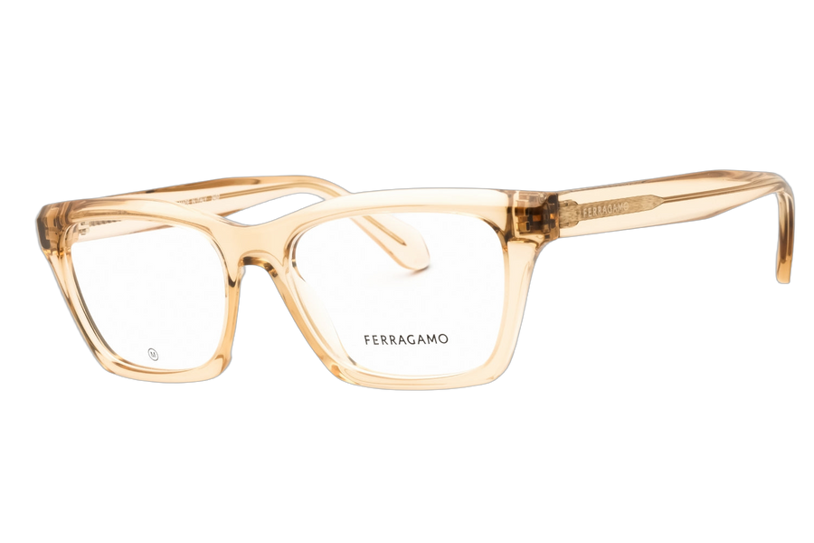 Ferragamo SF2986 Injected propionate eyeglasses in beige