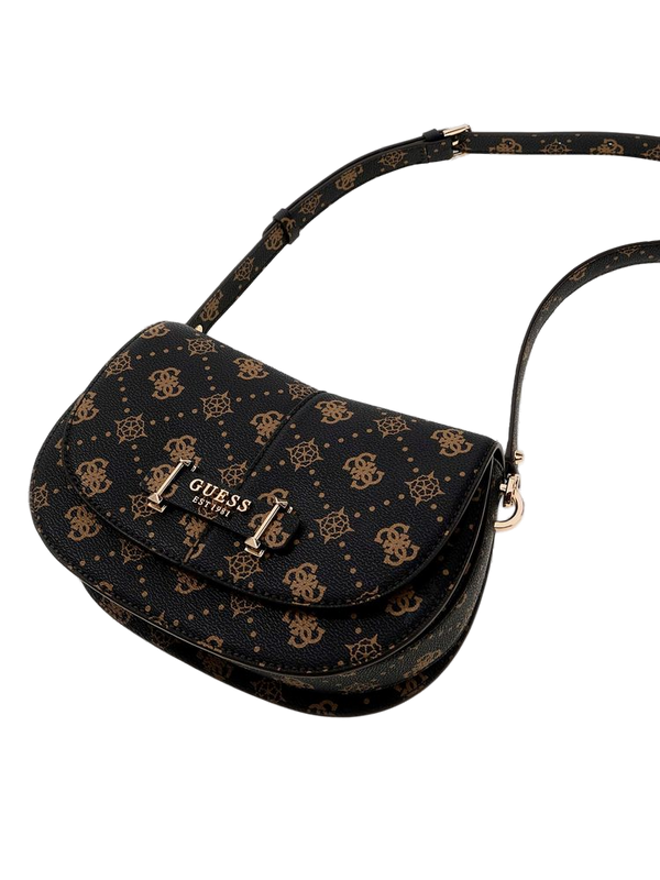 Guess 100% Polyurethane shoulder bag in black
