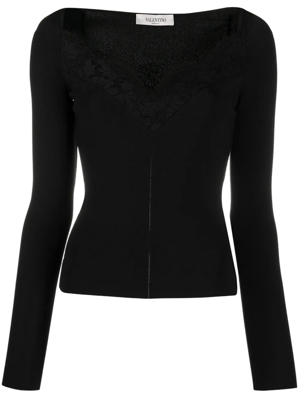 Valentino blouse in black