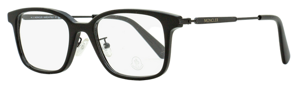 Moncler Alternative Fit Eyeglasses Ml5160d 001 Black 51mm Plastic (acetate)/metal