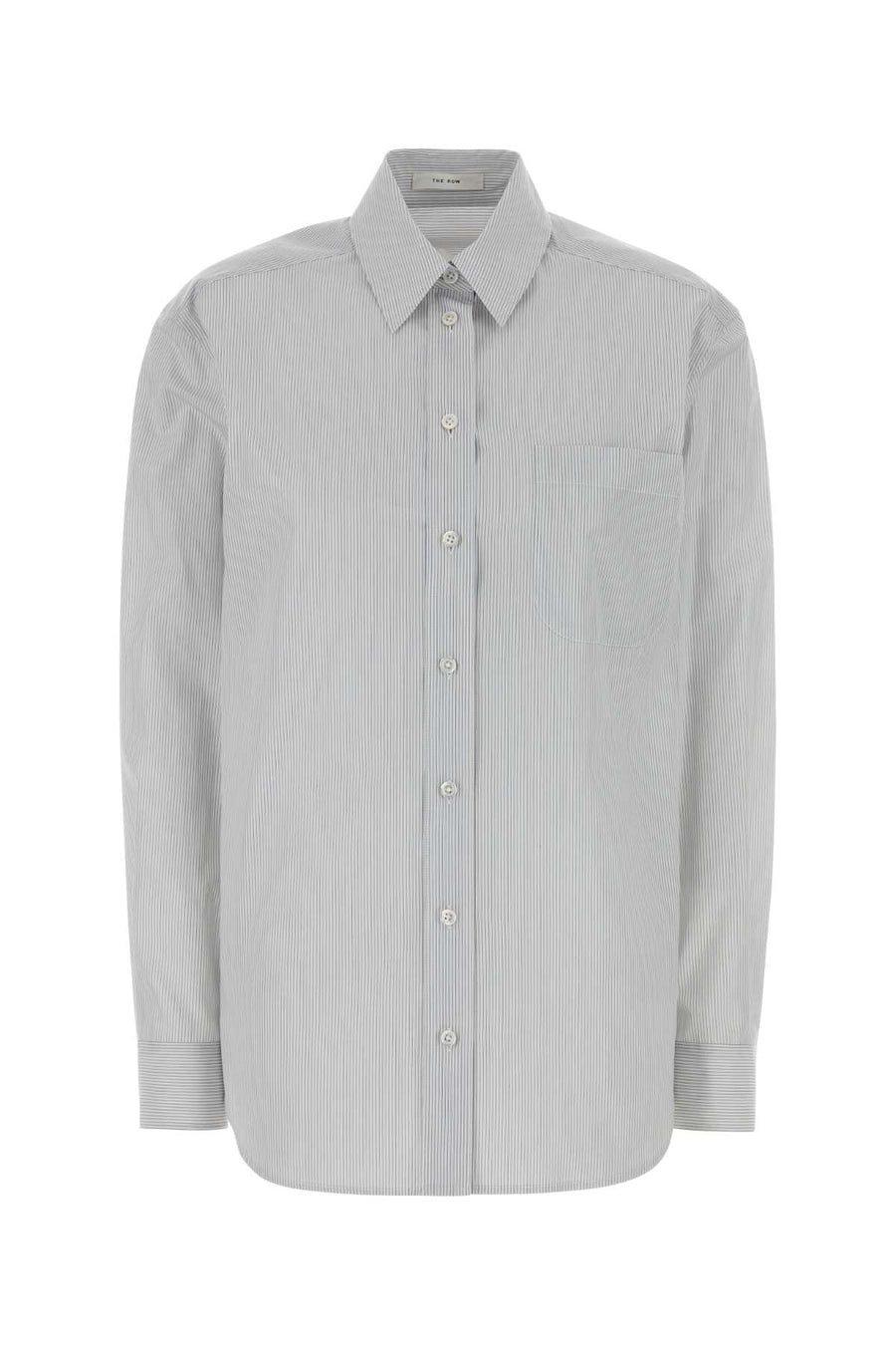 The Row Shirt 100% Cotton shirt in gray